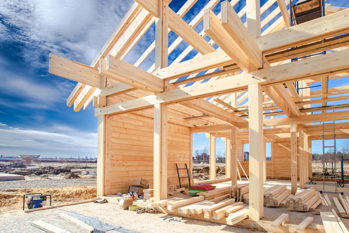 construction de maison en bois