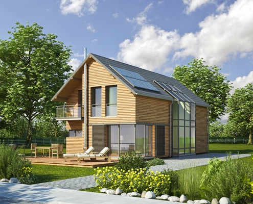 Prix d'une maison en bois écologique