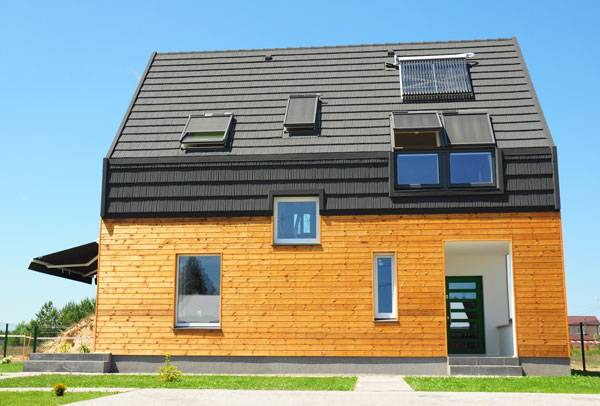 Maison en bois passive