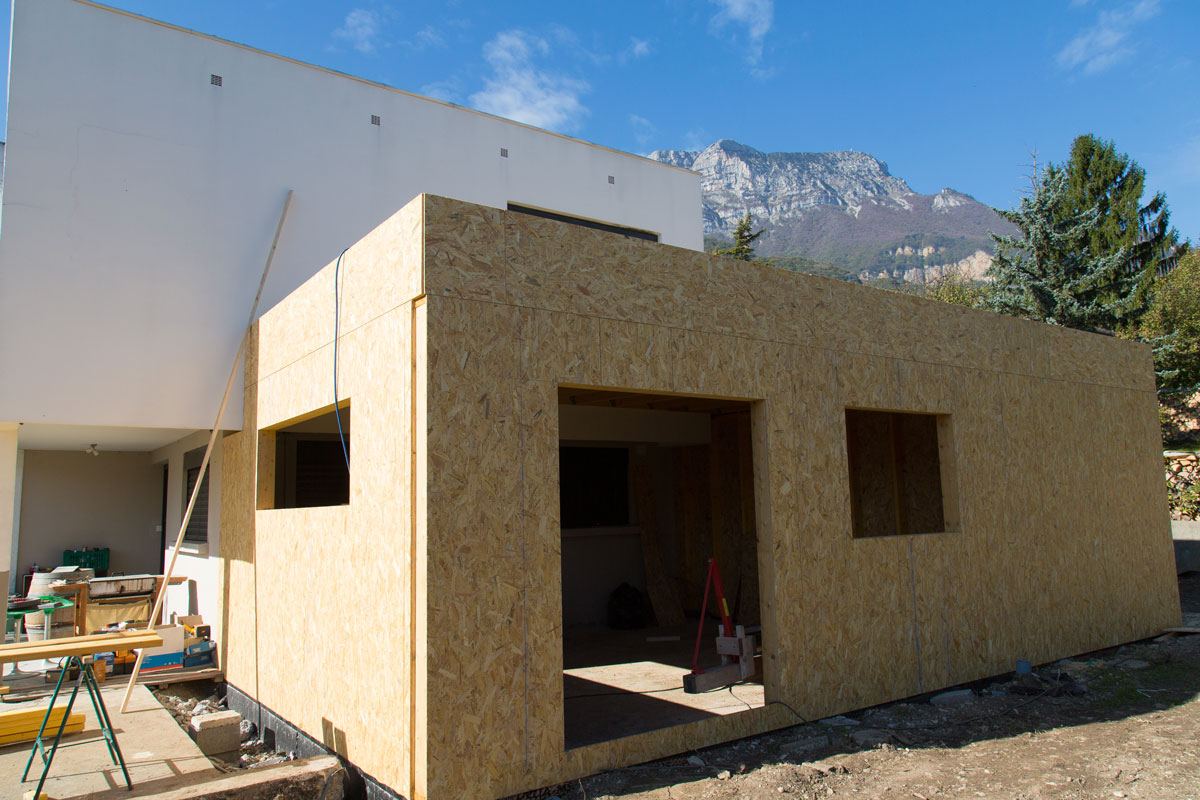 Prix d'une extension de maison en bois