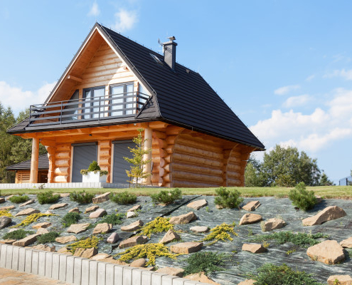 Coût d'une maison en bois massif